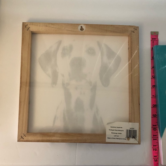 12” x 12” Dog Canvas Art Print Lot of 2 - Picture 9 of 10